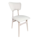Mid-Century Butterfly Chair, White Boucle Fabric, White Oak, Europe, 1960