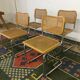 Lot de 4 chaises Cesca B32 de Marcel Breuer