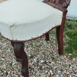 Chaise ancienne en bois style louis XVI