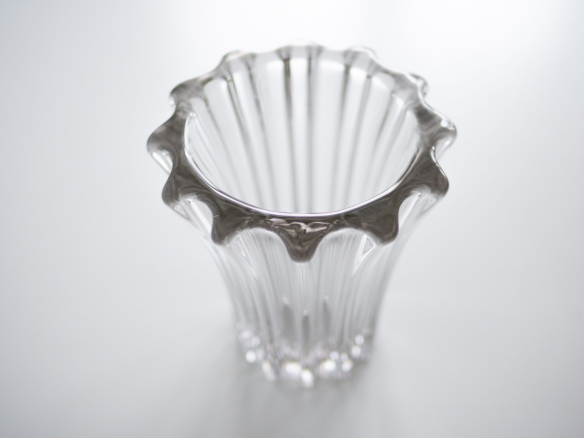 Crystal vase
