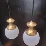 Suspensions laiton et verre