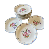 12 Limoges porcelain plates