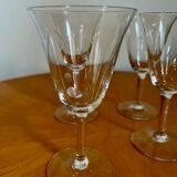 Verres à vin vintage 1960