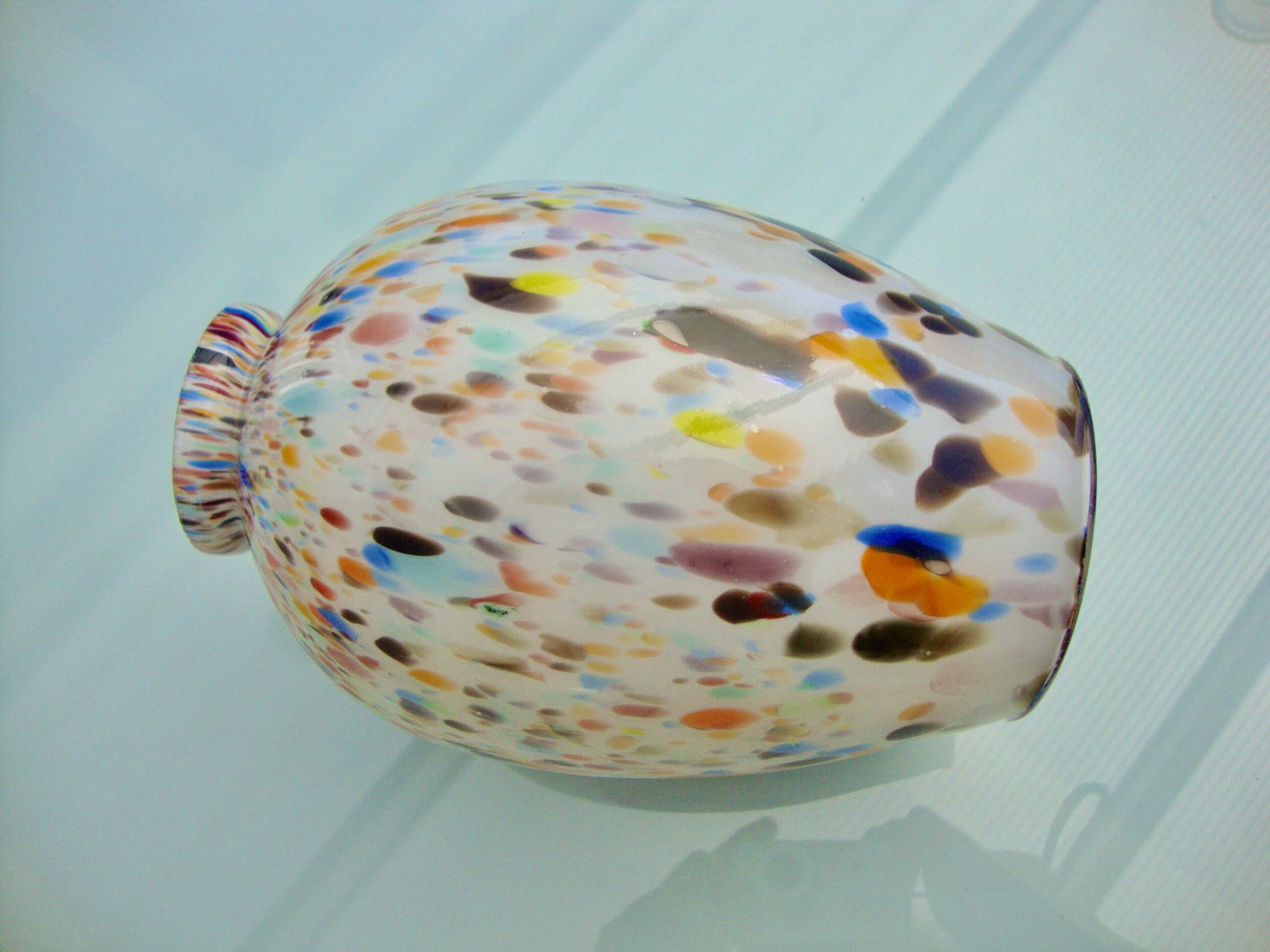 Clichy vase in blown glass