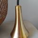 Vintage rattan hanging lamp