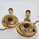 Pair of bronze lamp bases