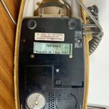 Socotel S63 telephone with its gold velvet shell