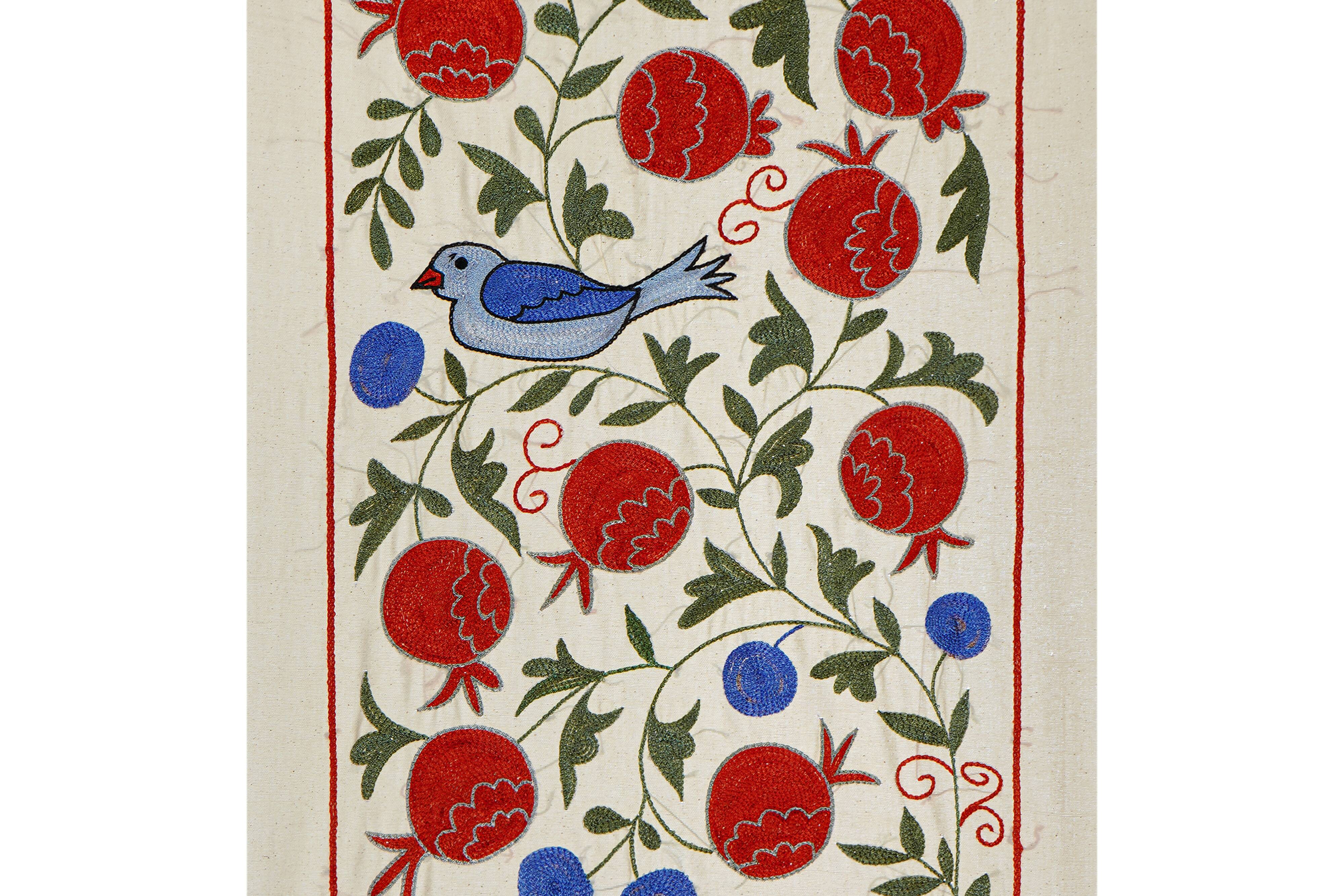 Vintage Turkish rug hand-knotted 50x92cm