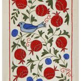 Vintage Turkish rug hand-knotted 50x92cm