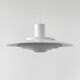 Suspension Kastholm blanche par Nordisk Solar