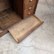 Oak shop counter from the early 20th century.