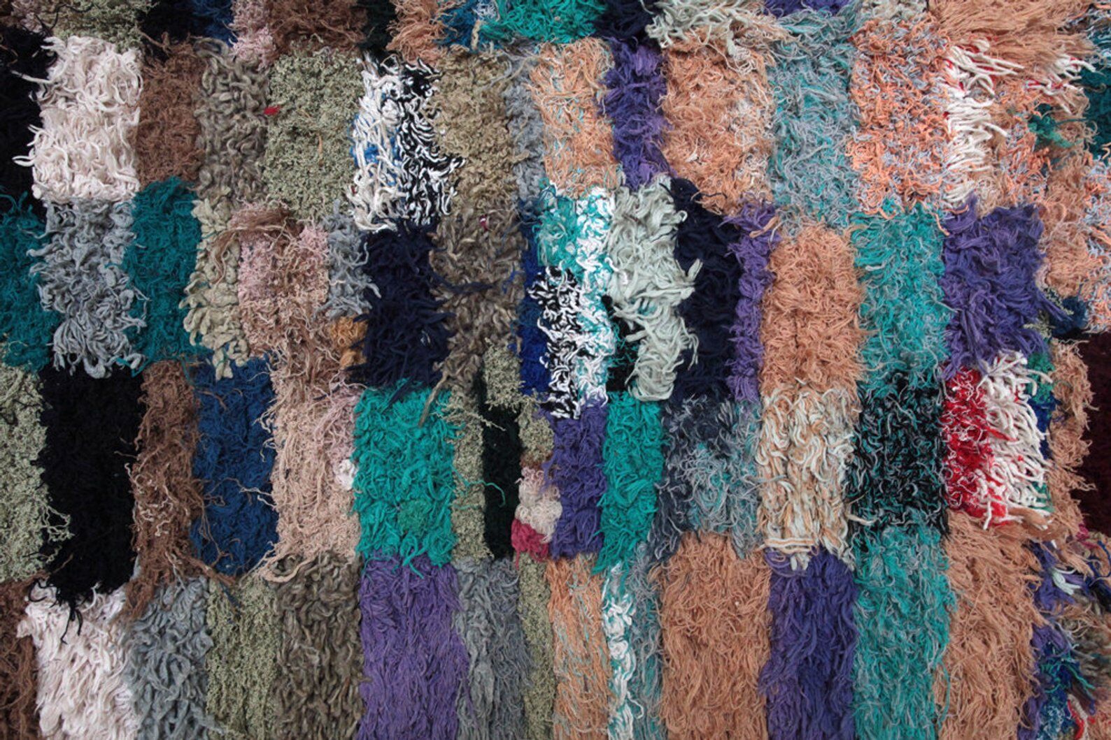 Carpet boucherouite Moroccan 80x200cm