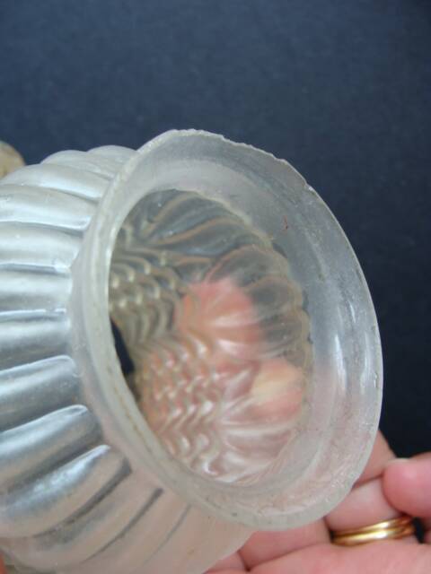 Abat-jour tulipe art déco