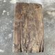 Low stool in old Asian monoxyl teak