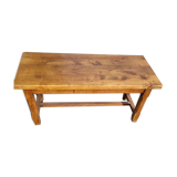 Solid oak coffee table