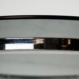 Table basse en chrome et verre