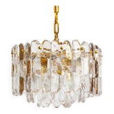 Murano glass and brass 'Palazzo' chandelier by Kalmar