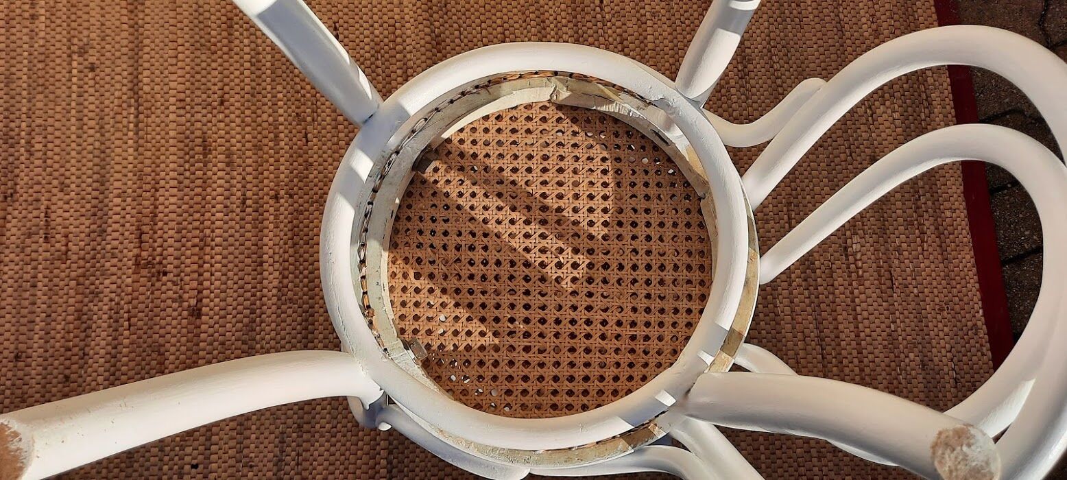 Lot of vintage bistro chairs