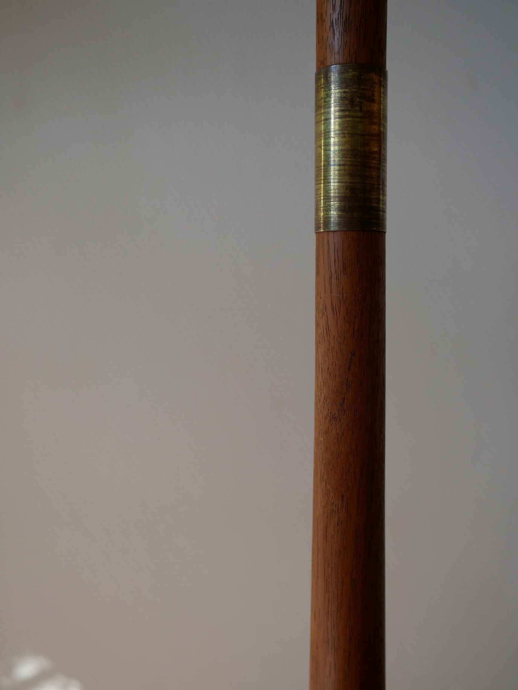 Scandinavian "diabolo" teak floor lamp, 1960s