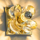 Glass Wall Sconce by Sische, Germany, 1970s