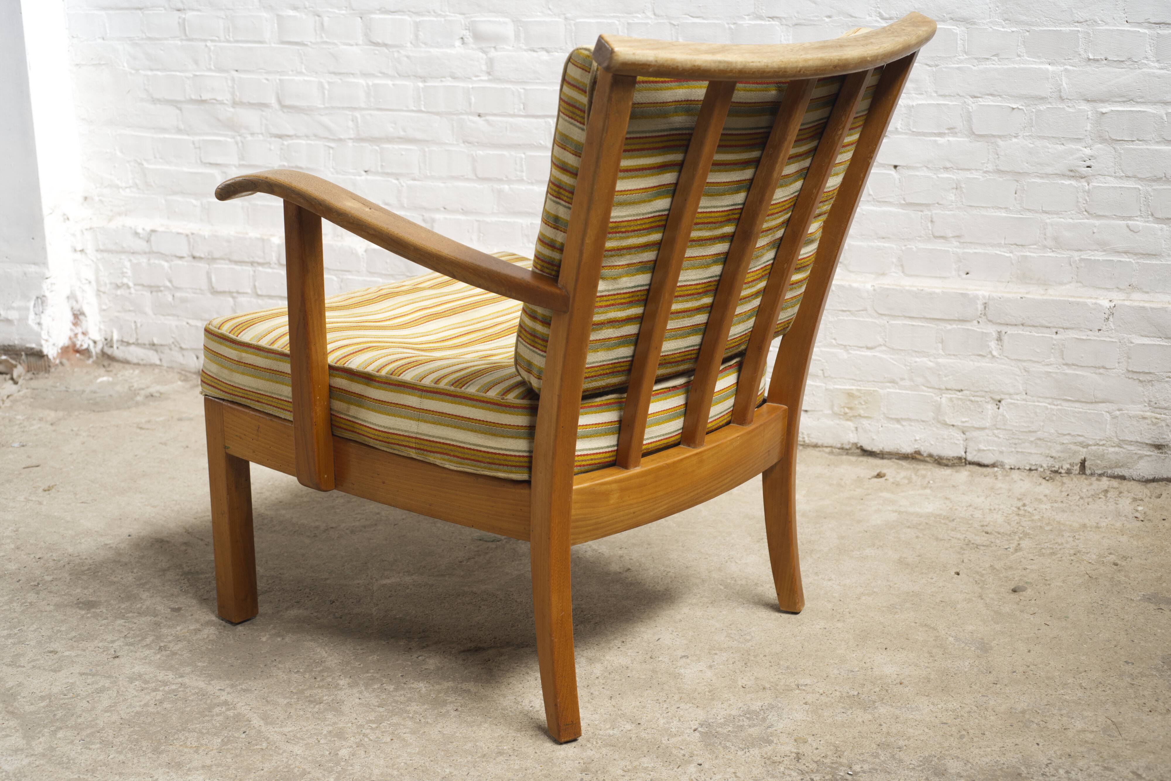 Fritz Hansen lounge armchair 1940s