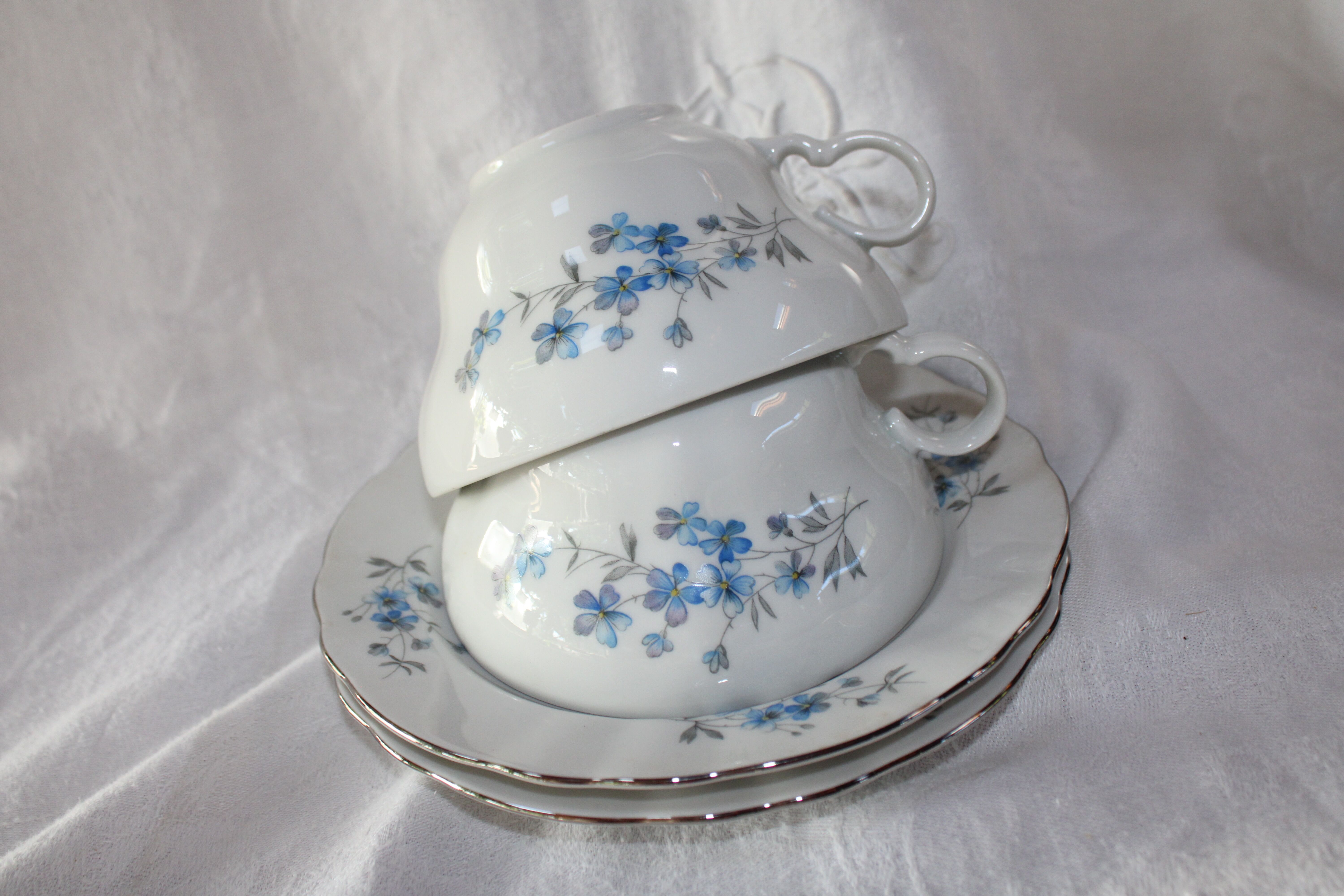 Lunch pair Winterling Cup and sub-cup Marktleuthen Bavaria