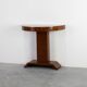 Art Deco Console Table in Walnut Veneer, France 1920s
