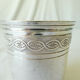 Timbale Christofle in silver metal modele villeroy