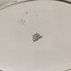 Pair of longchamp earthenware dishes, iron earth,