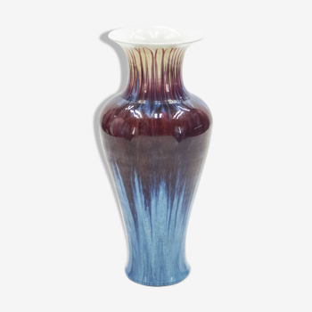 Vase en céramique émaillée vers 1960