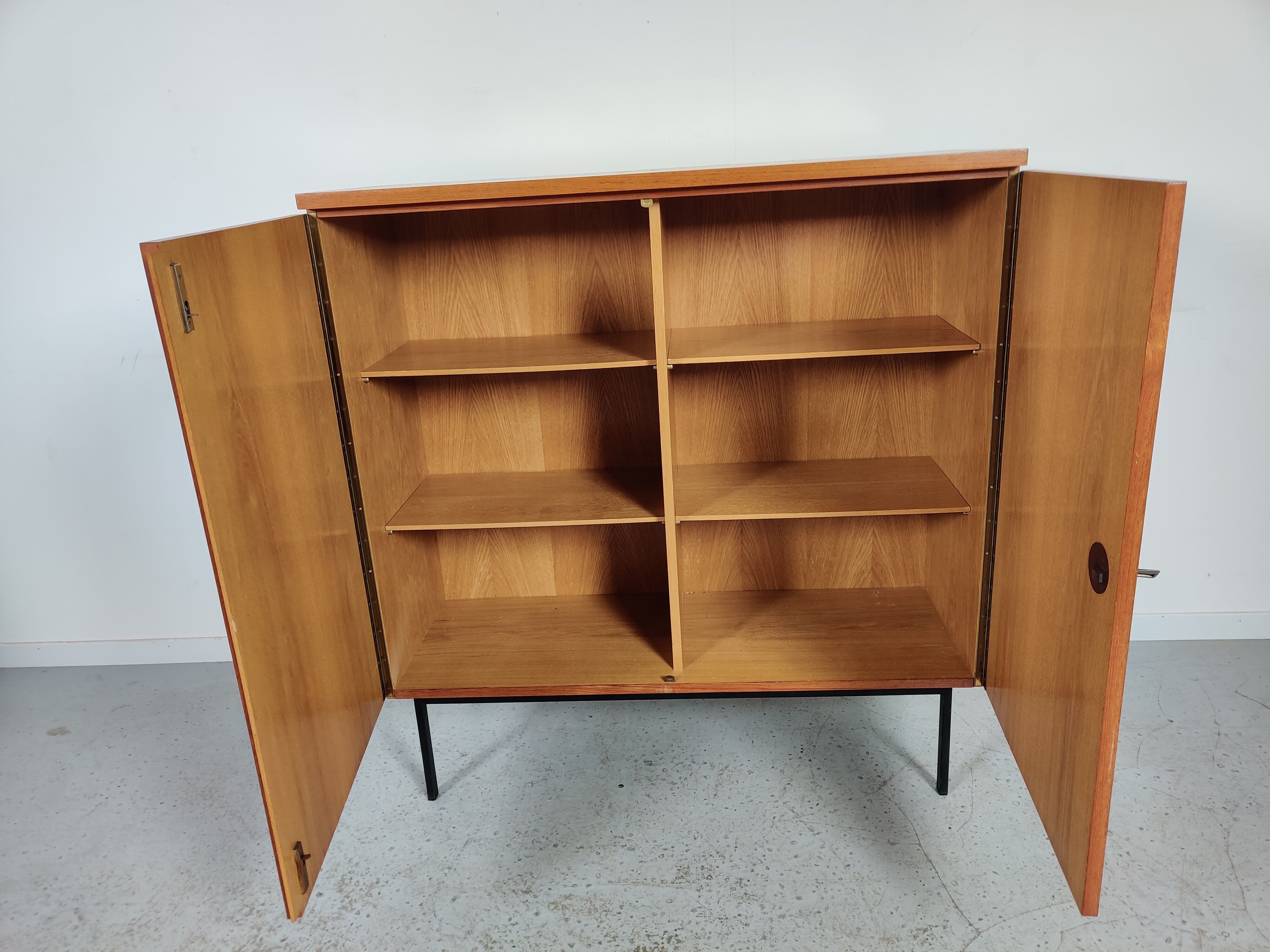 Vintage Scandinavian teak buffet, 60s