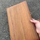 Vintage teak ceramic aperitif serving tray Stylform design