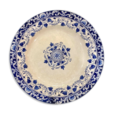 Plat en Terre de Fer Jules Vieillard modèle St Louis XV