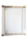 Miroir Pierre Vandel doré et en lucite