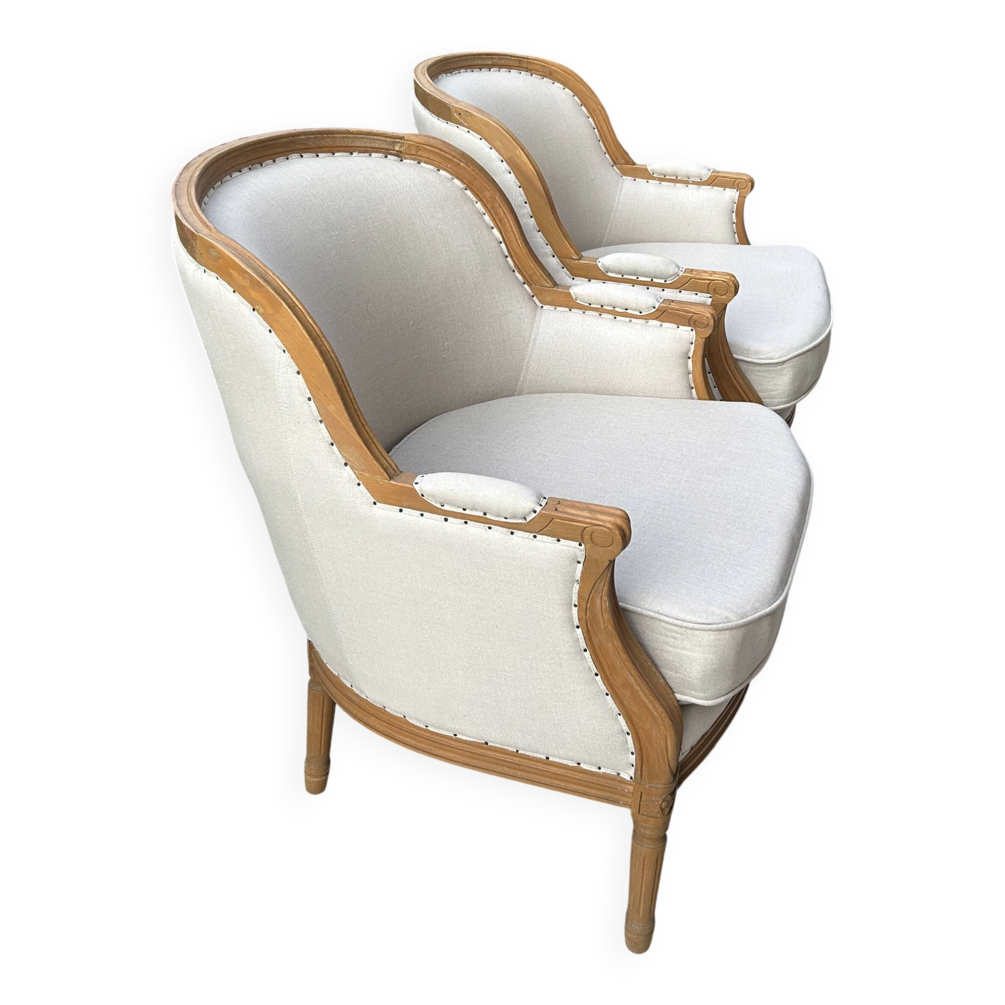 Armchairs a pair