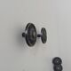Pair of solid aluminium Victorian-style handles