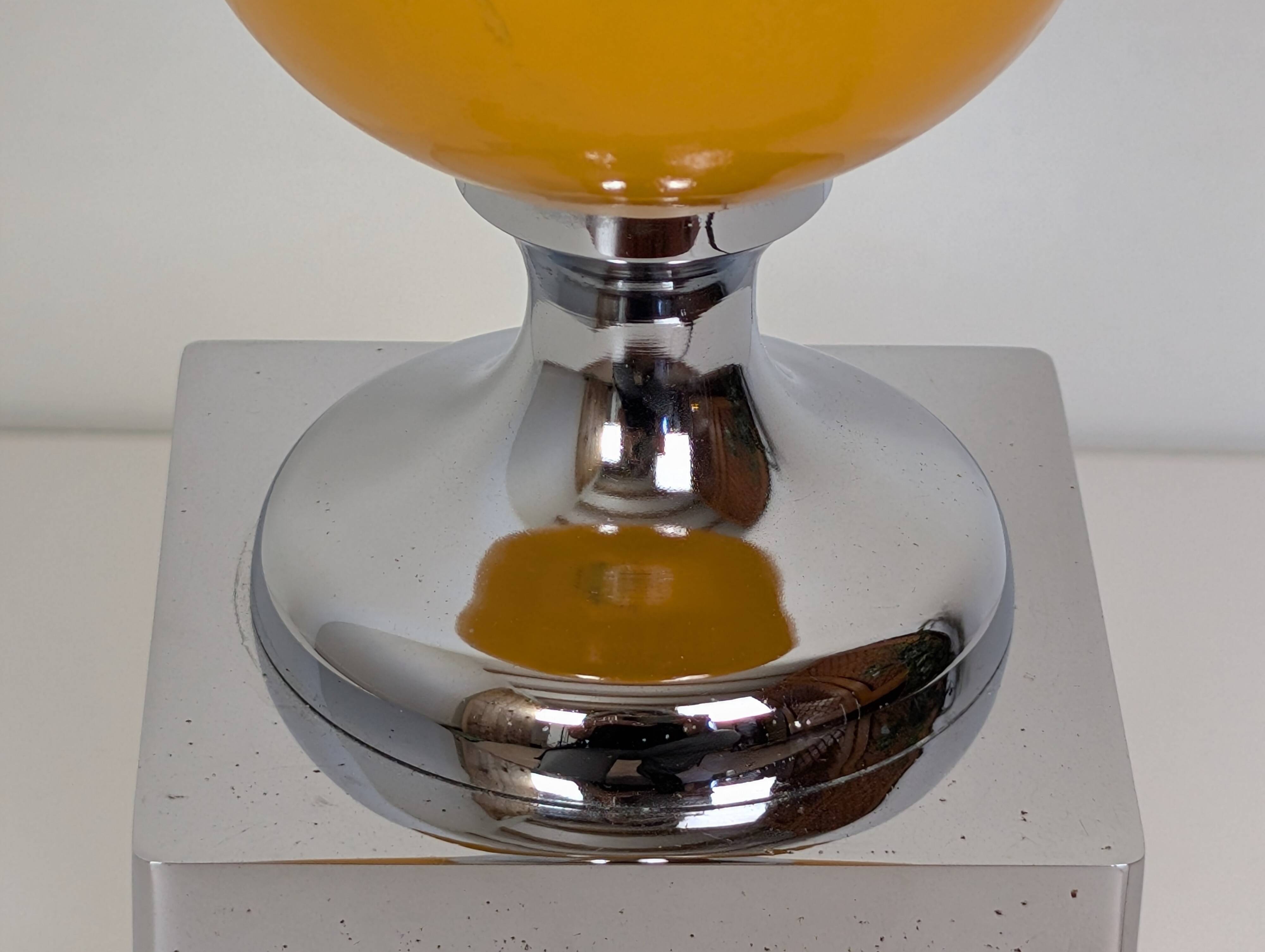 Chrome lamp from the 70s