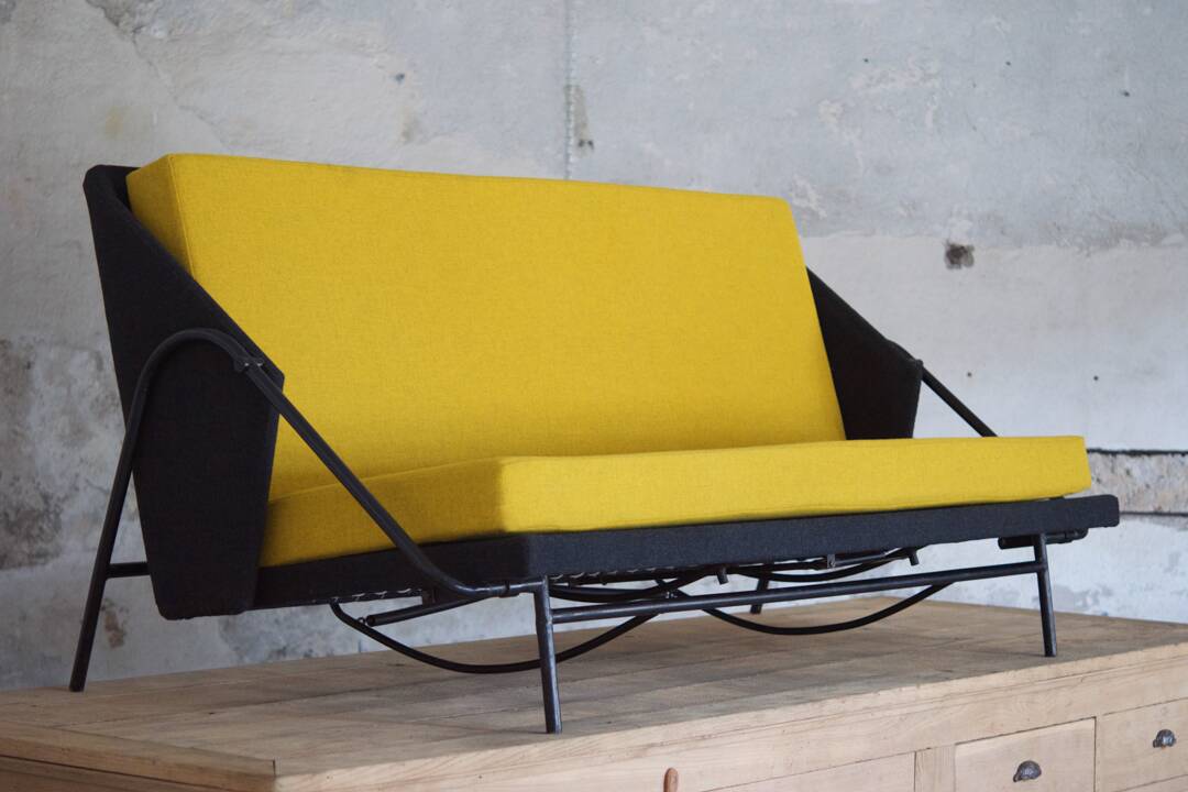 René-Jean Caillette sofa/ airborne edition sofa bed 1954