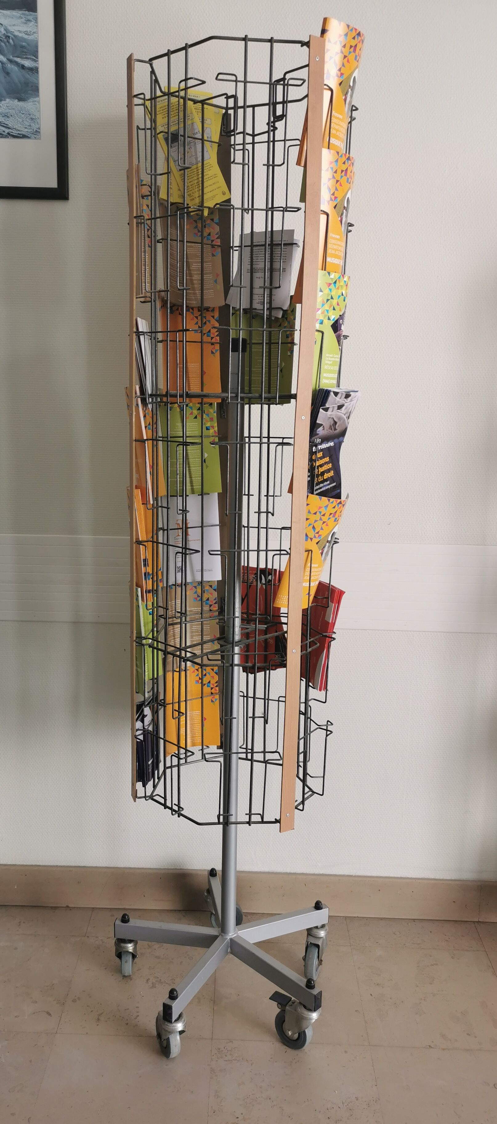 Carrying photo postcard