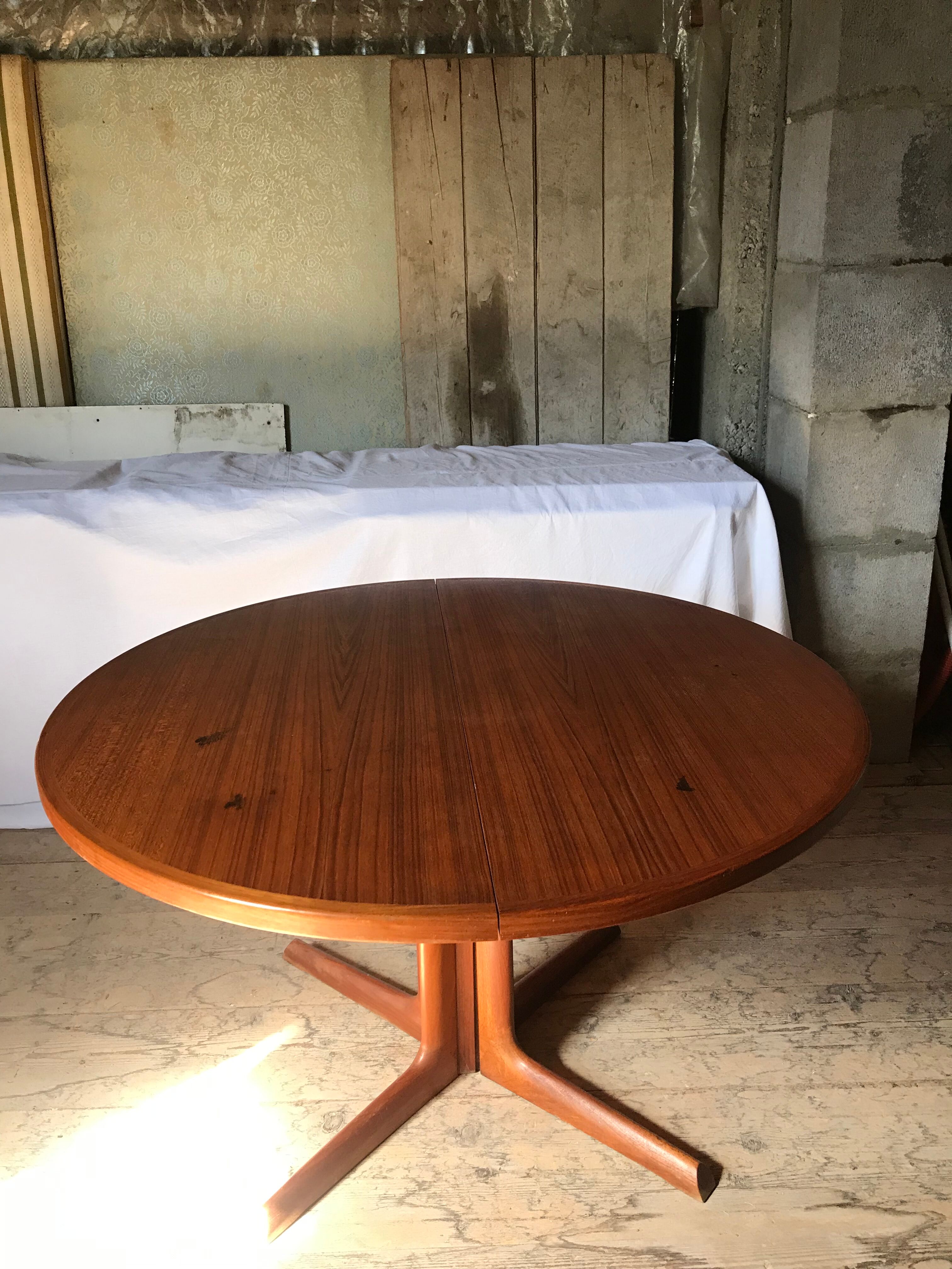 Teak table Niels Otto Muller for Gudme Mobelfabrik