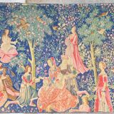 Tapestry of a gallant scene