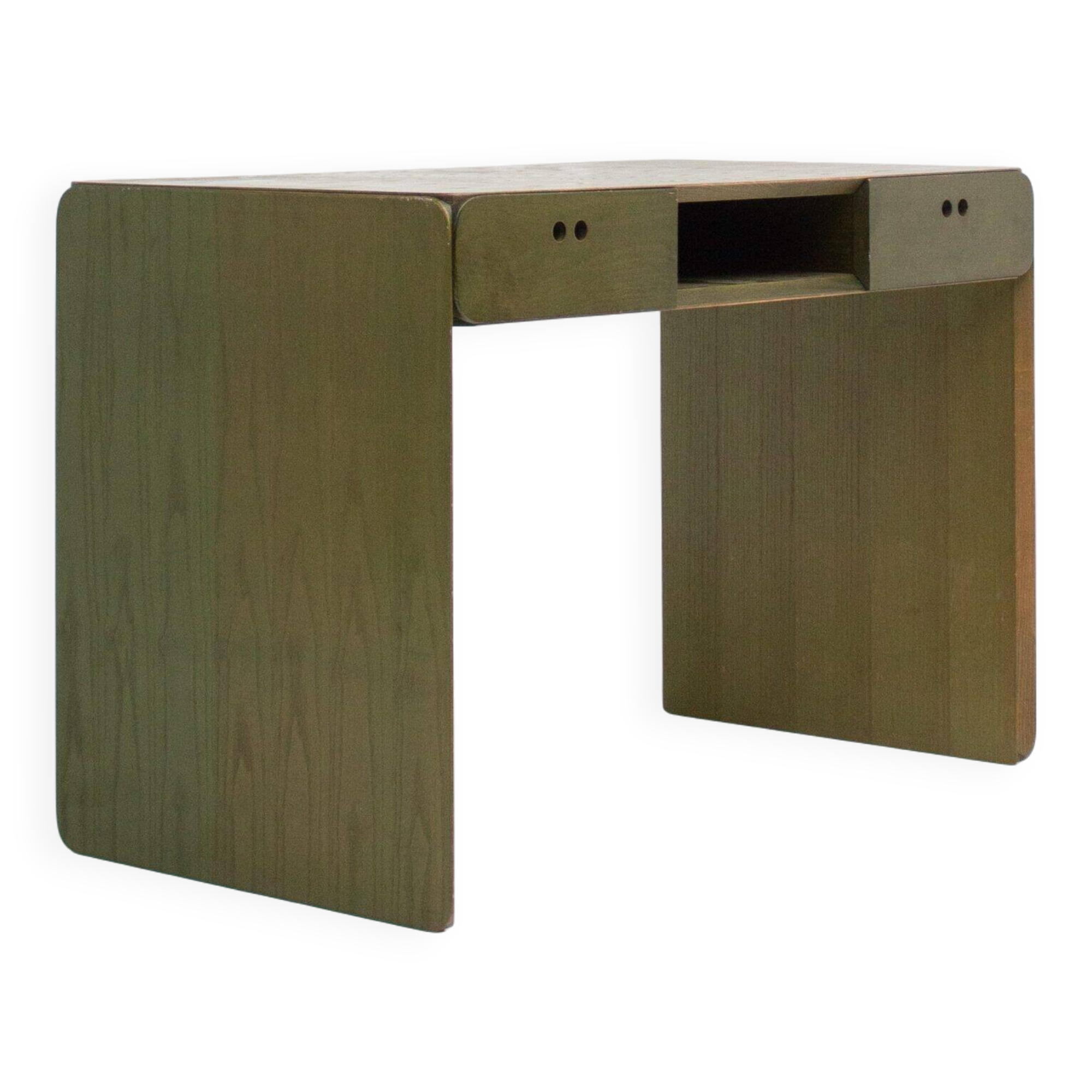 Vintage green desk by Derk Jan de Vries