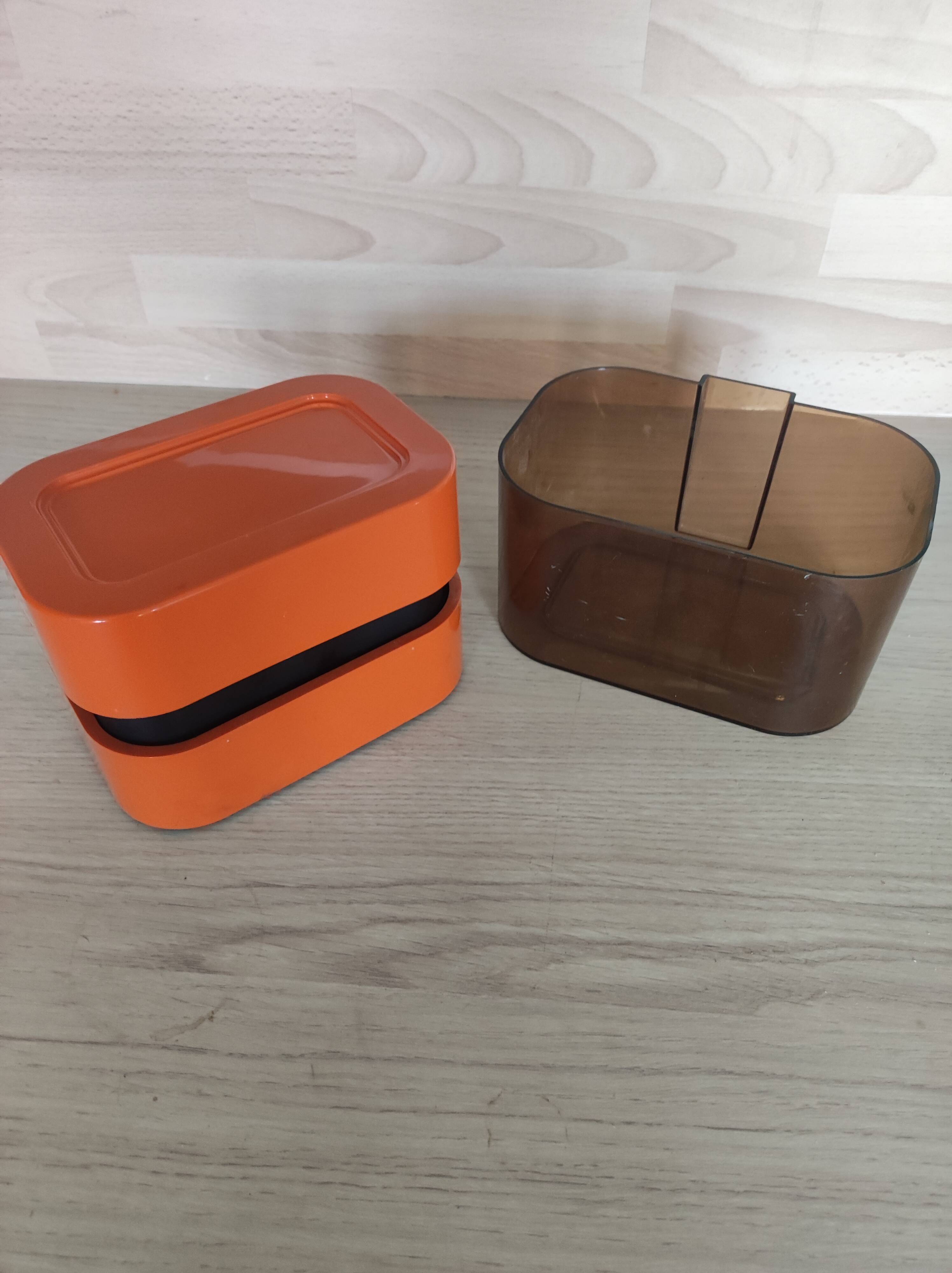 Balance Terraillon export 4000 plastic orange design Zanuso vintage
