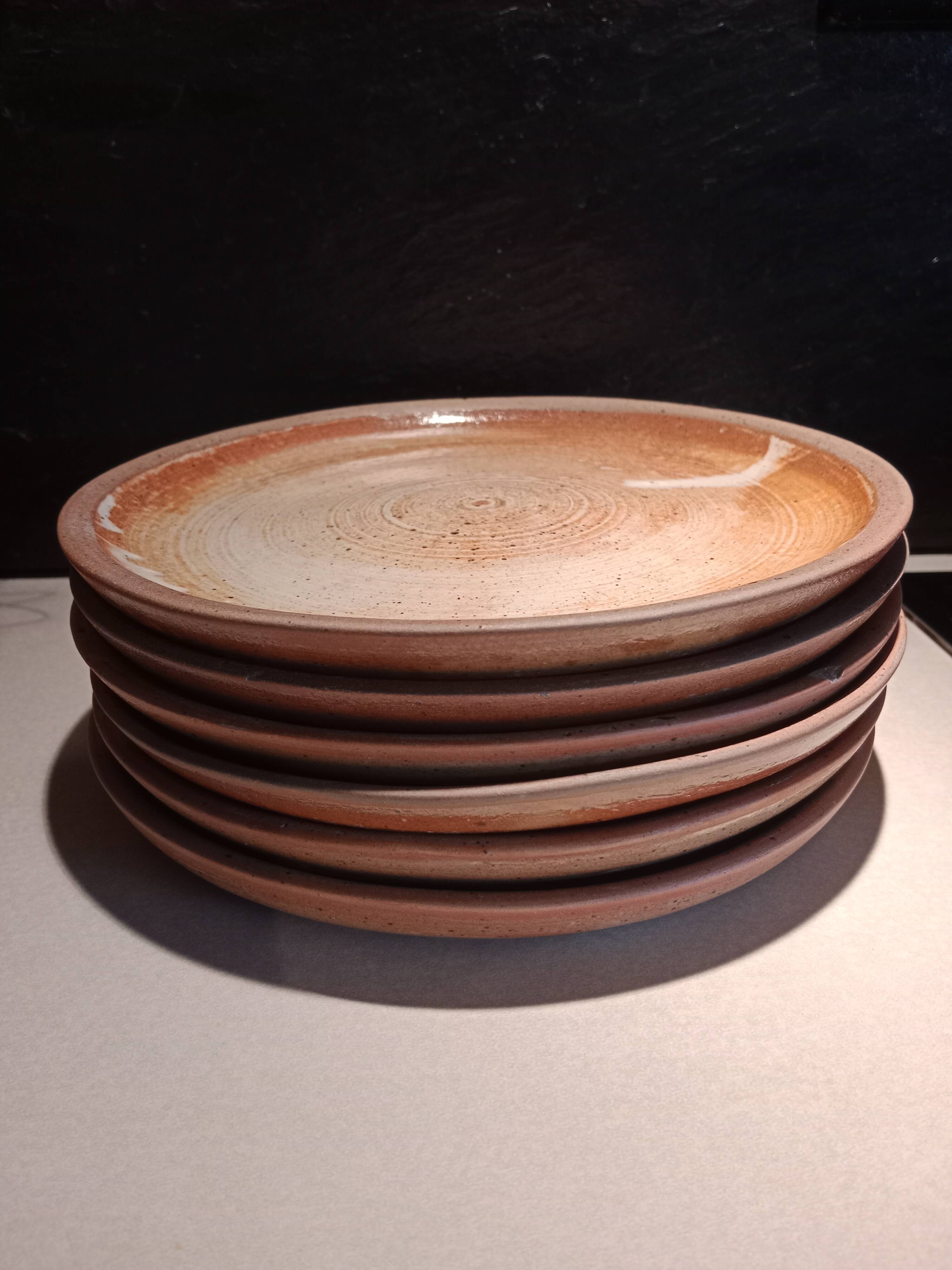 Stoneware plates