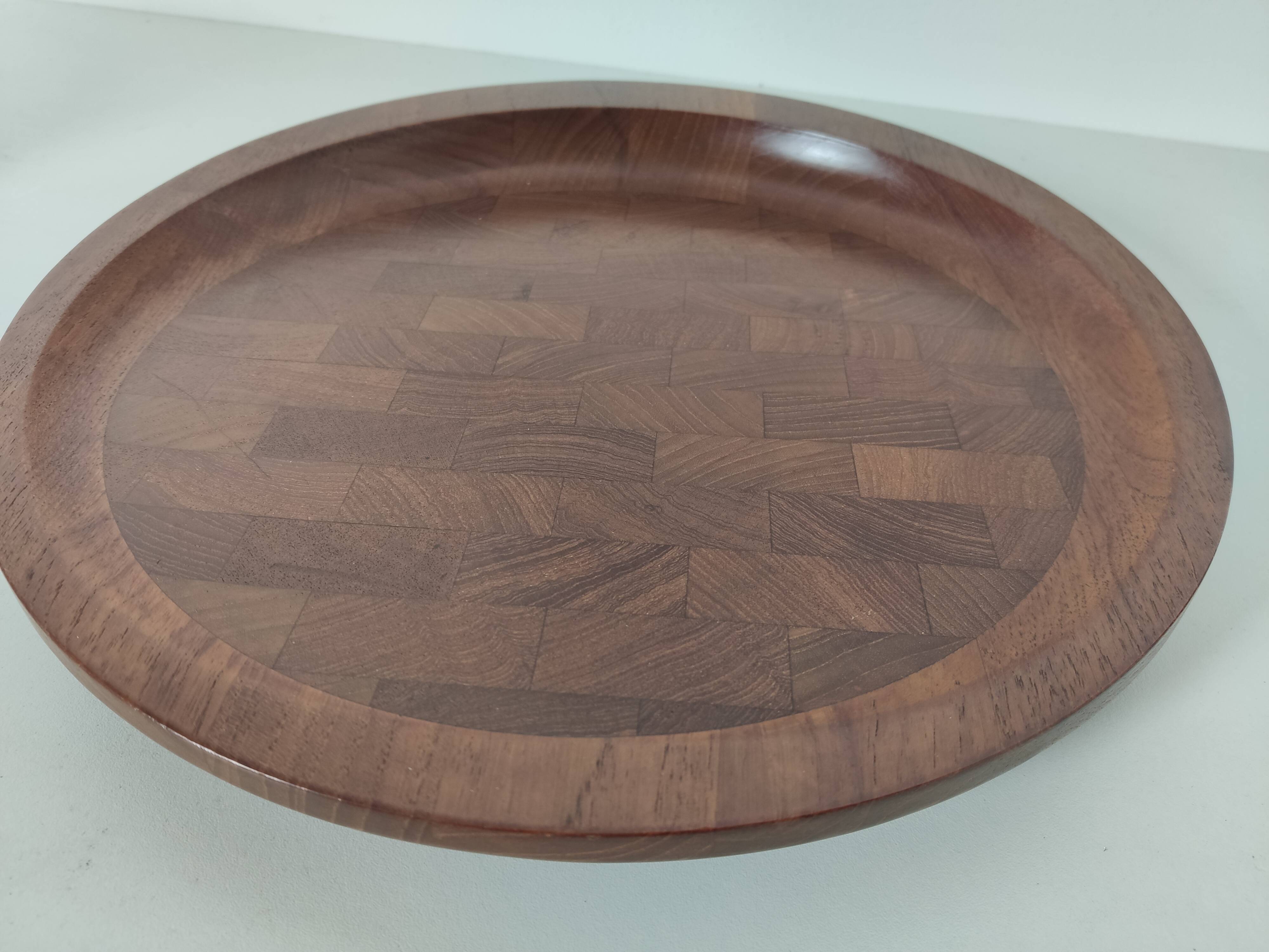Cutting board & teak bowl by Jens Quistgaard, Denmark 1960