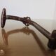 Pair of steel coatrack stamped years 30/40