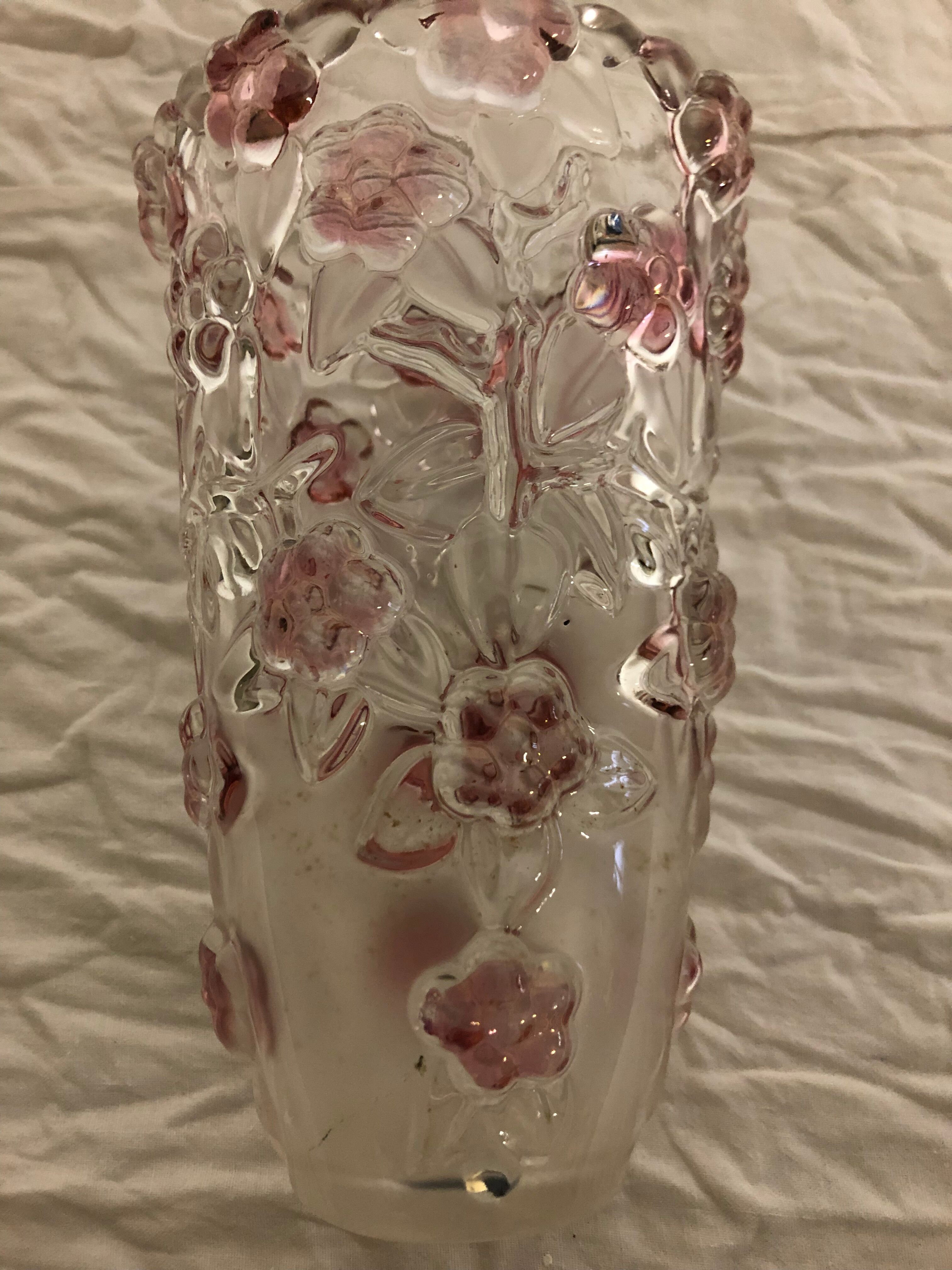 Colorful vintage vase