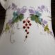 Porcelain Coffee Pot Decorated with Currants - Vintage 1900
