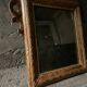 Folk art, Louis XVI style gilded mirror, 18th century
