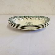 Old raviers, small dishes oval armer